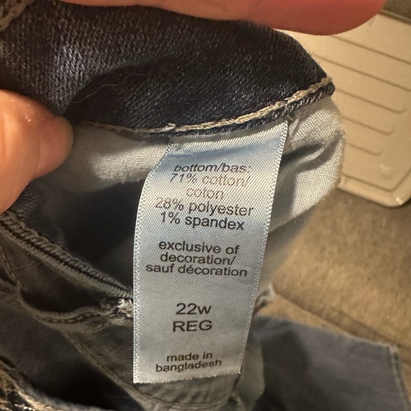 Women's Jeans 22W Regular Length - Picture 4 of 5